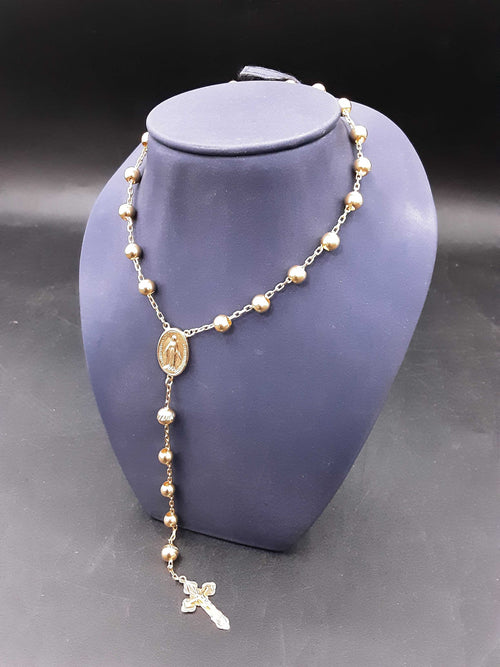 Bead Chain - Yellow Gold 14k (.585) 35.4 grams 34 inch