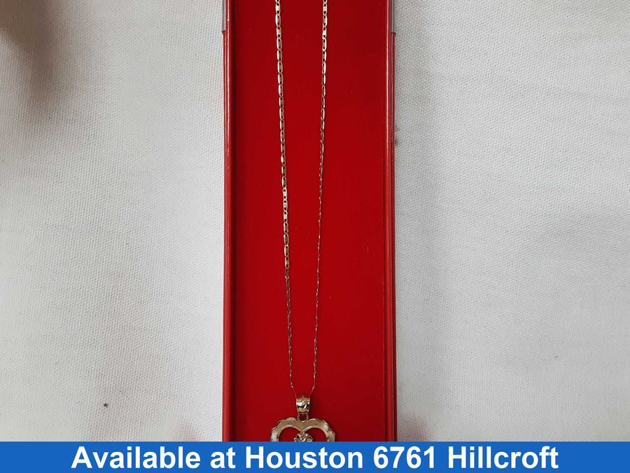 Chain - Tricolor Gold 14k (.585) 4.7 grams 22 inch