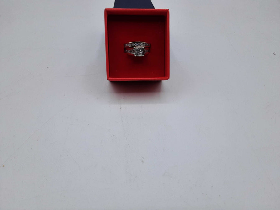 Ring - Engagement Set - Yellow Gold 14k (.585) 6.1 grams Size 12