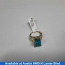 Women's Ring - Yellow Gold 10k (.417) 6.2 grams Size 20