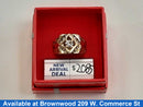 Men's Ring - Yellow Gold 10k (.417) 5.7 grams Size 9