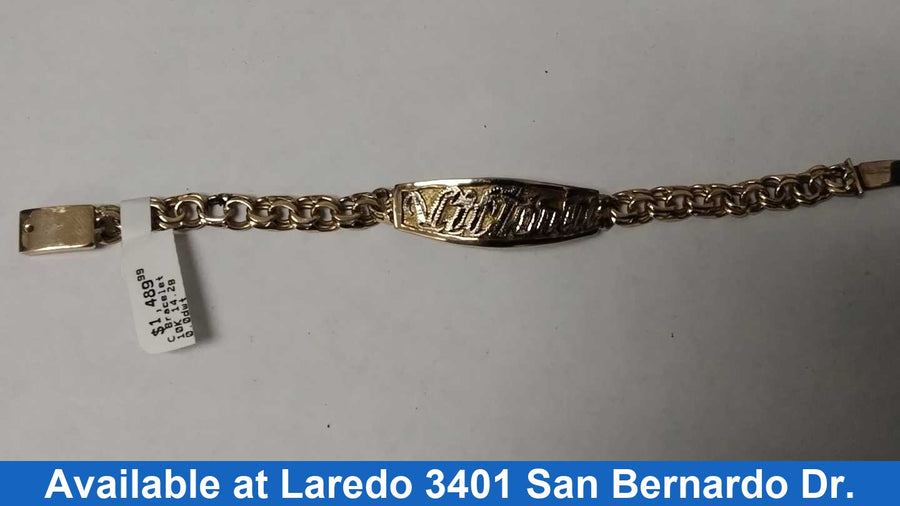 Bracelet - Yellow Gold 10k (.417) 14.2 grams 6 inch