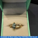 Women's Ring - Yellow Gold 14k (.585) 2.3 grams Size 9.5