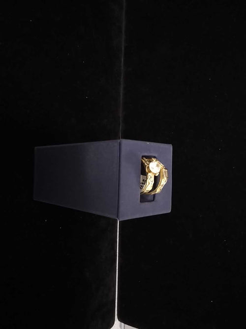 Ring - Engagement Set - Yellow Gold 14k (.585) 6.2 grams Size 5.5