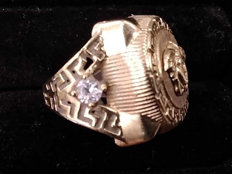 Men's Ring - Yellow Gold 10k (.417) 6.9 grams Size 20