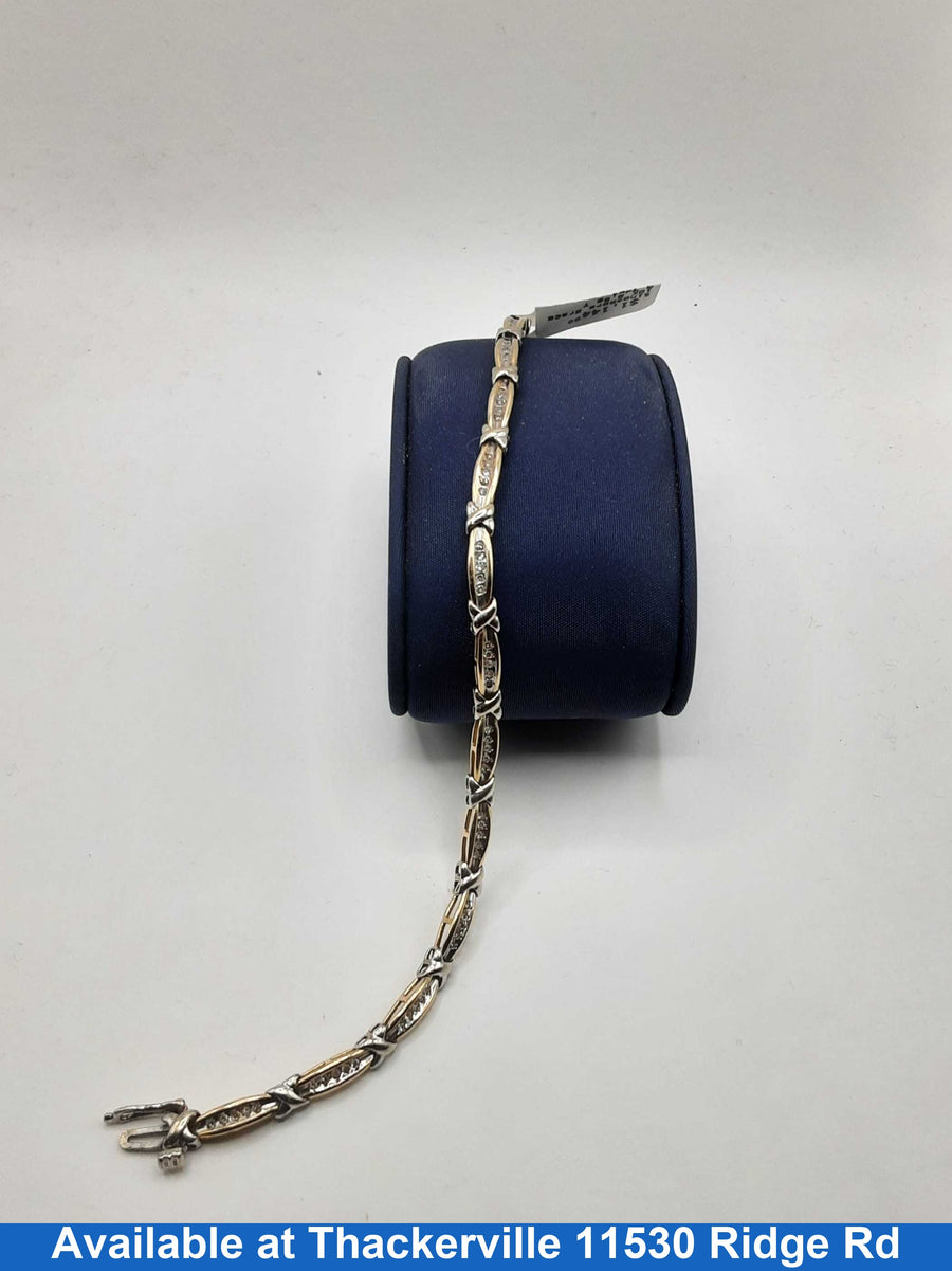 Bracelet - Yellow Gold 10k (.417) 9.5 grams 6 inch