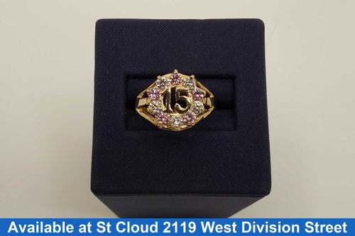 Women's Ring - Yellow Gold 14k (.585) 2.63 grams Size 7