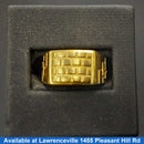 Men's Ring - Yellow Gold 14k (.585) 5 grams Size 11