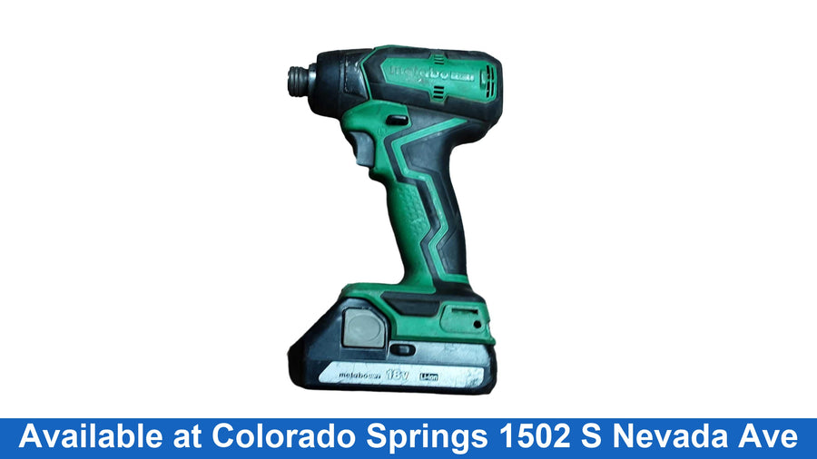 Metabo Wh18ddx Green Cordless Impact Drill