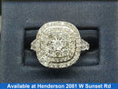Women's Ring - White Gold 10k (.417) 4.4 grams Size 20