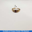 Women's Ring - Yellow Gold 14k (.585) 3.7 grams Size 7