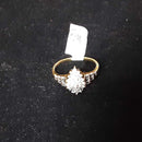Women's Ring - Yellow Gold 10k (.417) 2.8 grams Size 9.5