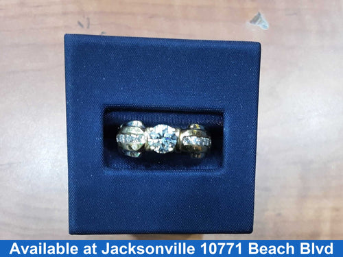 Women's Ring - Yellow Gold 14k (.585) 7.7 grams Size 20