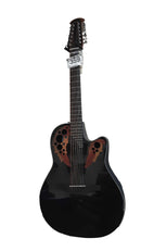 Ovation Ce44112-5-g Black Guitar