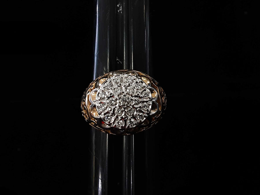 Women's Ring - Yellow Gold 10k (.417) 7.9 grams Size 10