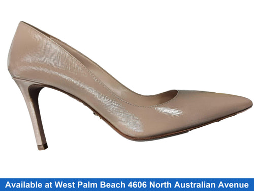 Prada Tan Heels Beige / Tan