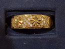 Ring - Wedding Band - Yellow Gold 10k (.417) 3.2 grams Size 10.5