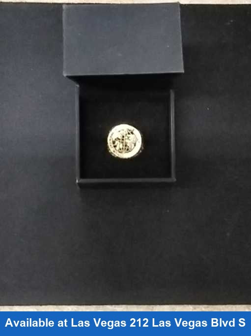 Men's Ring - Yellow Gold 10k (.417) 4.6 grams Size 7