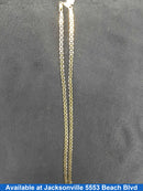Link Chain - Yellow Gold 10k (.417) 15 grams 22 inch