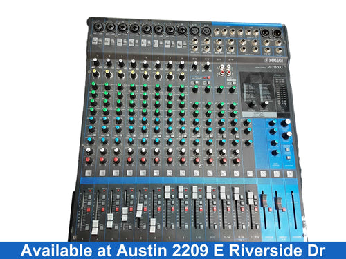 Yamaha Mg16xu Blue Analog Mixer