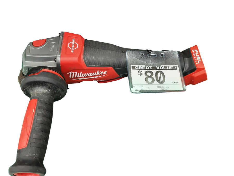 Milwaukee 2880-20 Red Cordless Grinder