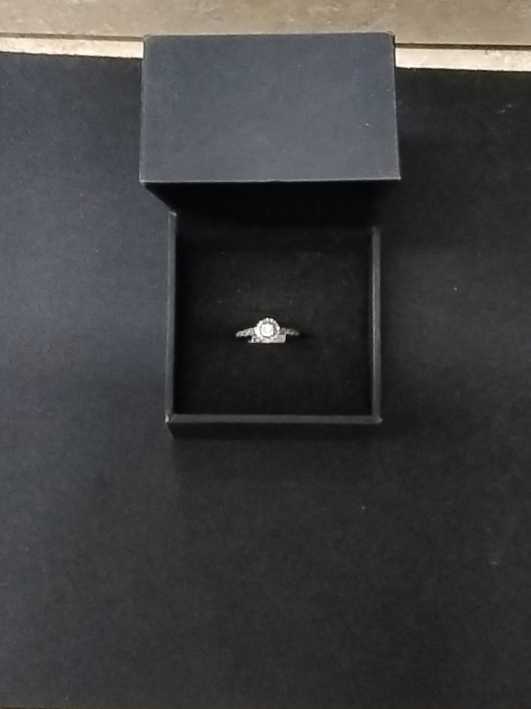 Women's Ring - White Gold 10k (.417) 1.4 grams Size 20