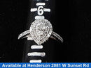Women's Ring - White Gold 10k (.417) 3.1 grams Size 7.5