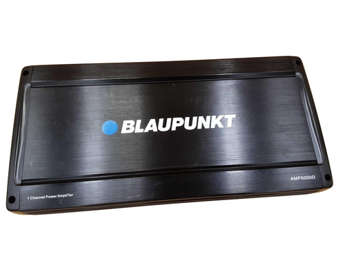 Blaupunkt Amp5000d Black Car Audio Amplifier