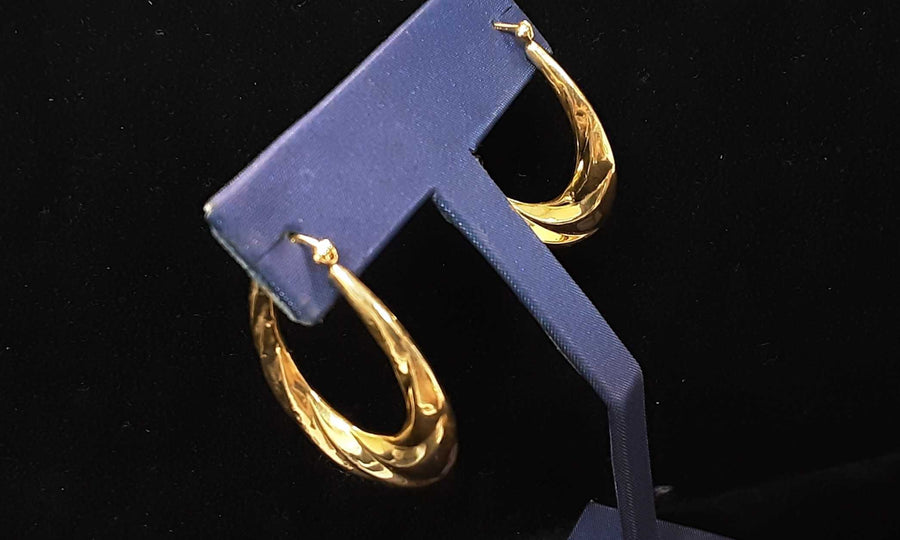 Shrimp Earrings - Yellow Gold 14k (.585) 4 grams