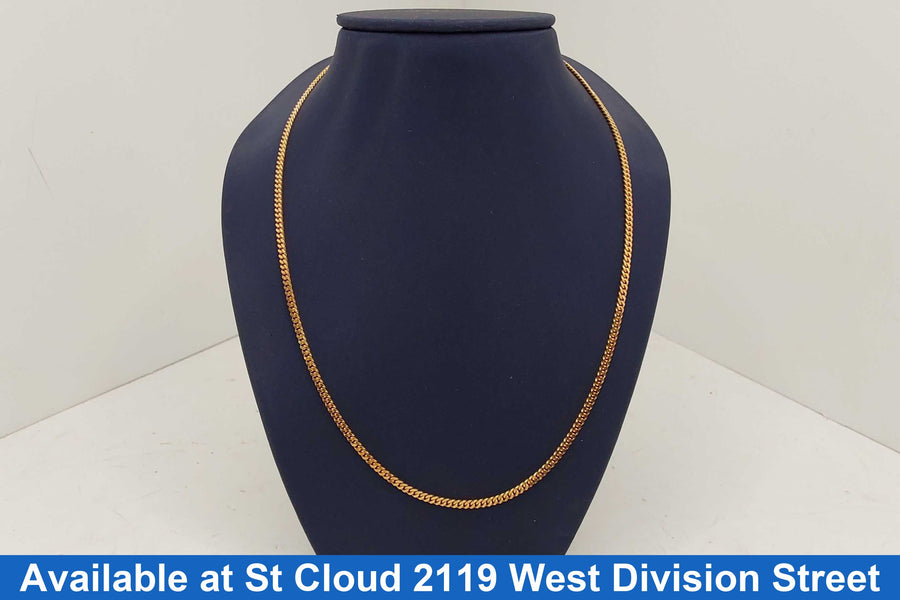 Chain - Yellow Gold 14k (.585) 11.37 grams 20 inch
