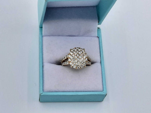 Women's Ring - Yellow Gold 14k (.585) 6.1 grams Size 6
