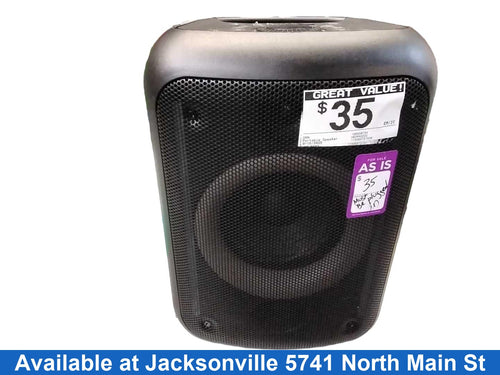 Onn 100008734 Black Portable Speaker