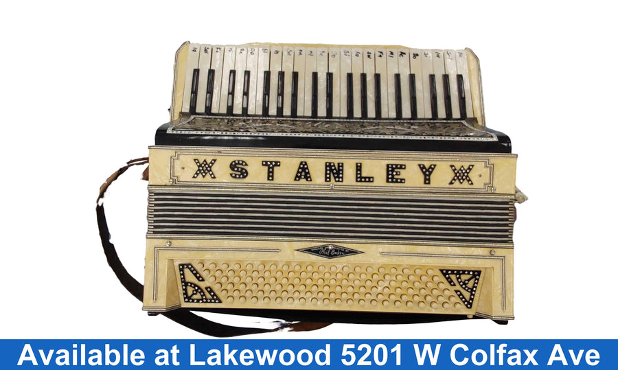 Stanley Beige / Tan Combination Accordion