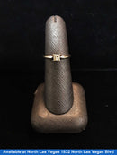 Ring - Engagement Set - White Gold 10k (.417) 2 grams Size 5