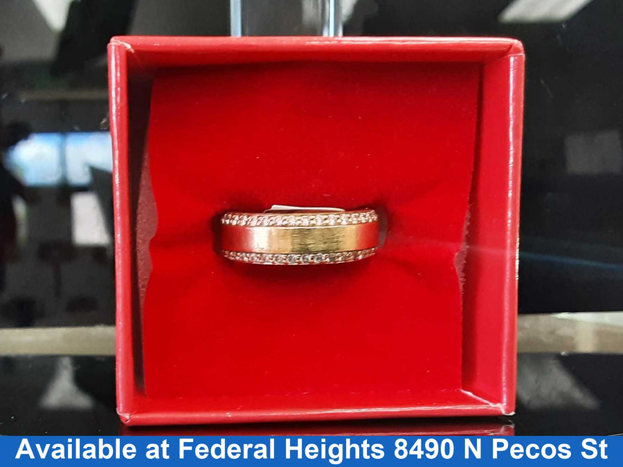 Ring - Wedding Band - Yellow Gold 14k (.585) 7 grams Size 6.5