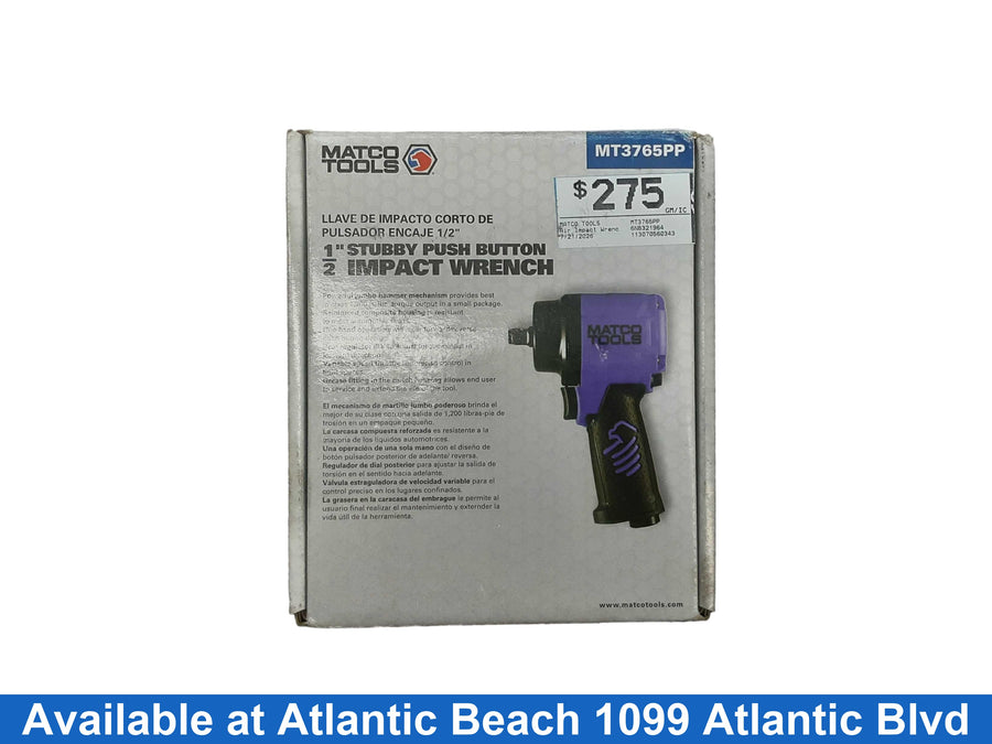 Matco Tools Mt3765pp Purple Standard Power Wrench