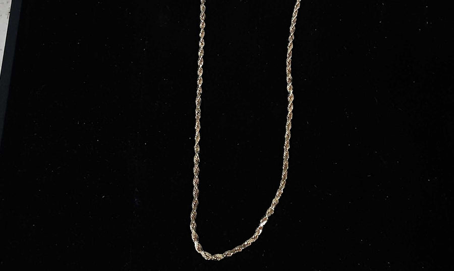 Rope Chain - Yellow Gold 10k (.417) 10.5 grams 18 inch