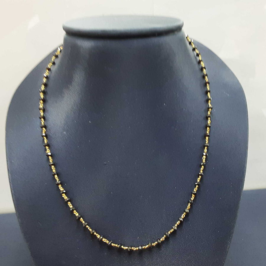 Bead Chain - Yellow Gold 22k (.917) 4.9 grams 18 inch