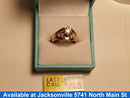 Ring - Wedding Set - Yellow Gold 14k (.585) 6.1 grams Size 6.5