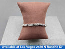 Tennis Bracelet - White Gold 14k (.585) 10.3 grams 7 inch