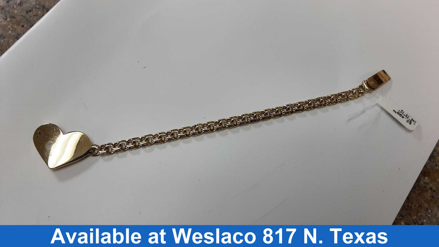 Bracelet - Yellow Gold 10k (.417) 19.7 grams 7 inch