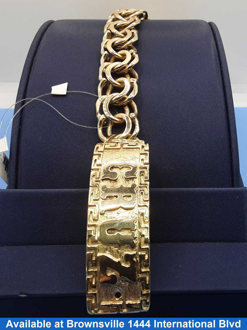 Yellow Gold 10k (.417) 47.3 grams 8 inch