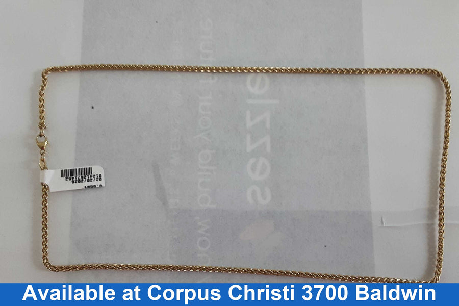 Rope Chain - Yellow Gold 14k (.585) 12.1 grams 20 inch