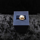 Ring - Engagement Set - Yellow Gold 14k (.585) 6.1 grams Size 6
