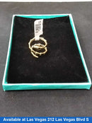 Women's Ring - Yellow Gold 18k (.750) 4.2 grams Size 11