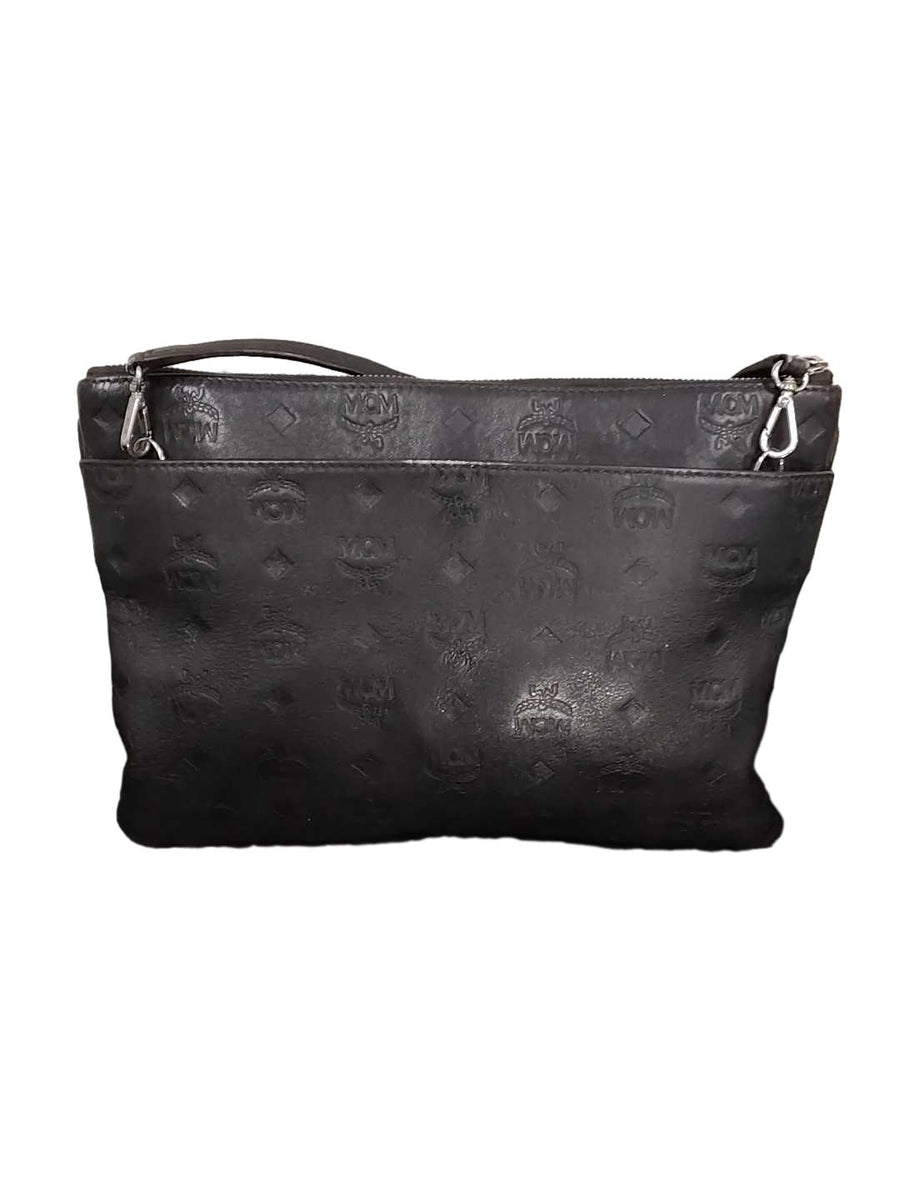 Mcm Cross Body Black Purse / Handbag