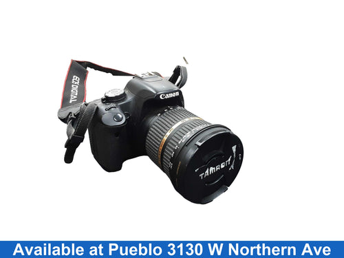 Canon Eos Rebel T1i Black Digital SLR Camera