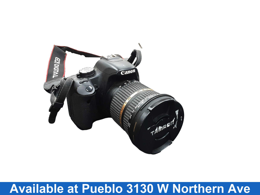 Canon Eos Rebel T1i Black Digital SLR Camera