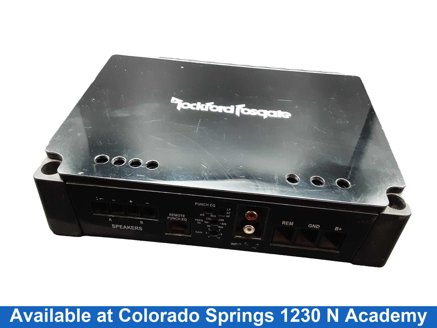 Rockford Fosgate P400-1 Black Car Audio Amplifier