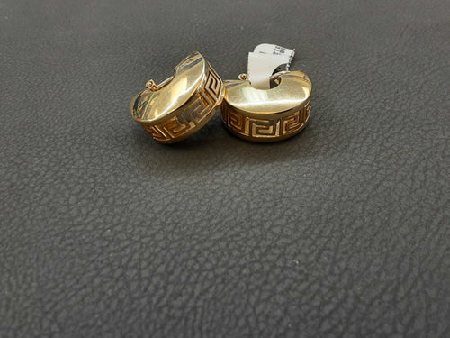 Bangle Earrings - Yellow Gold 14k (.585) 7.2 grams